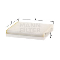 Фильтр салона MANN-FILTER CU 23 011